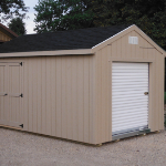 10x16 Gable Roll up Door 7' Sides #1 Walworth